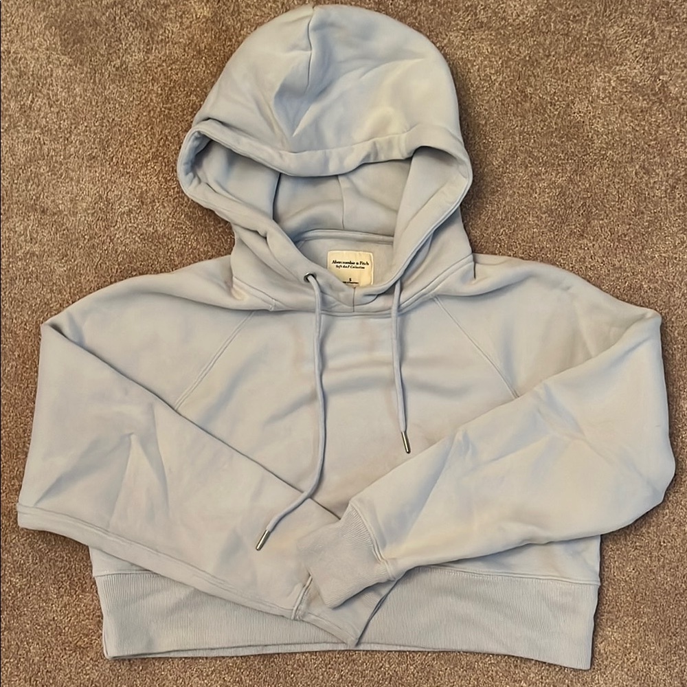 Abercrombie & Fitch Soft A&F Collection Cropped Sweatshirt